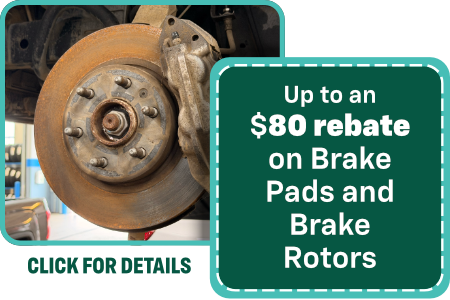 BRAKE PAD/BRAKE ROTOR&nbsp;offer clickable image