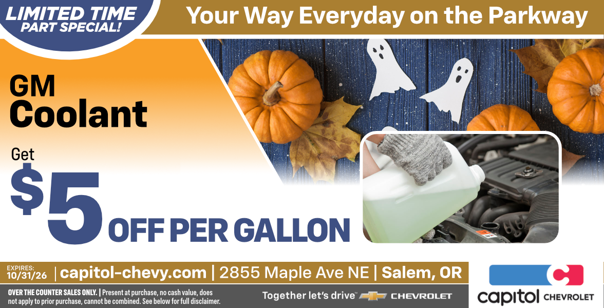 GM Coolant Offer | Expires: 10/31/26