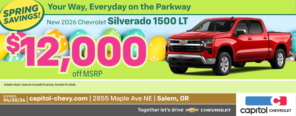 New 2026 Chevrolet Silverado 1500 LT