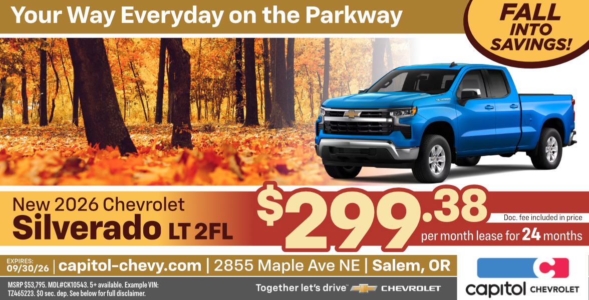 New 2026 Chevrolet Silverado LT 2FL special offer