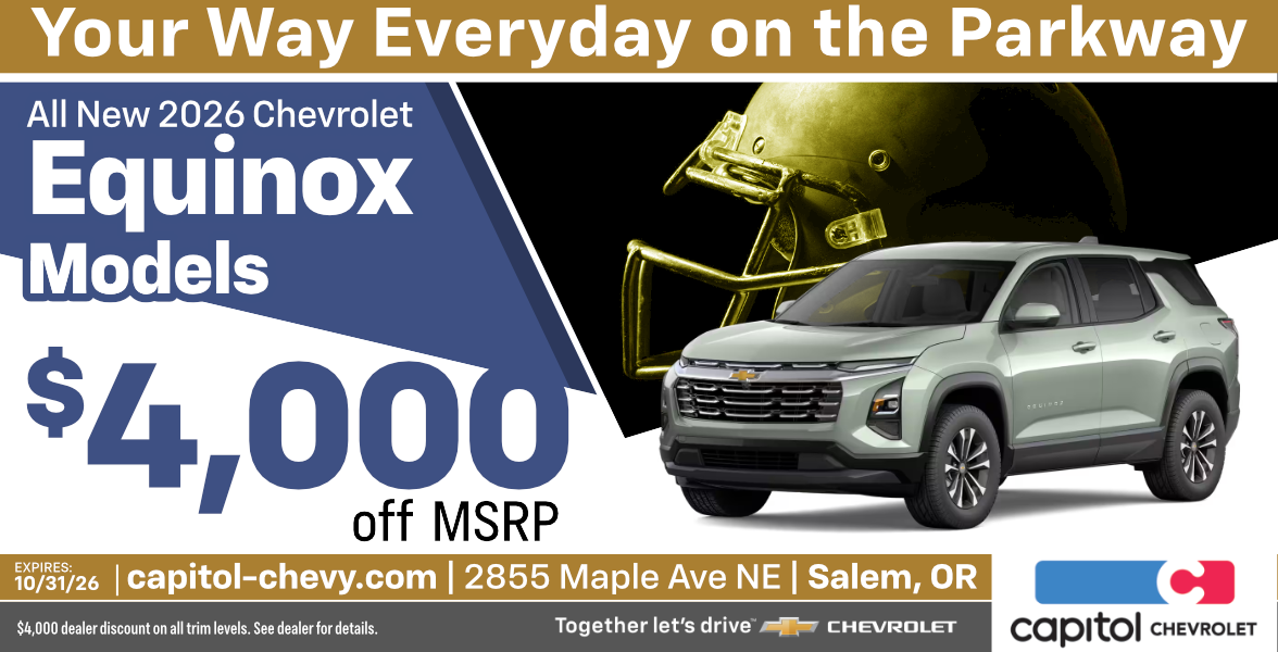 All New 2026 Chevrolet Equinox Models Special