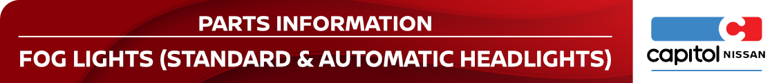 Nissan Fog Lights information page.