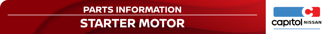 Starter Motor Parts Information