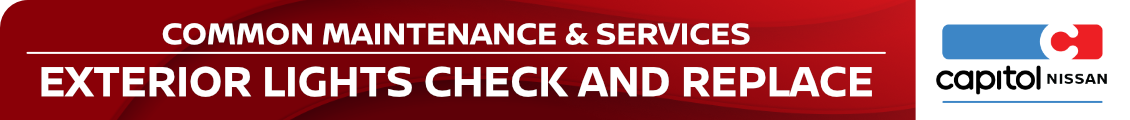 Exterior Lights Check and Replace Service Information