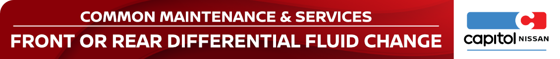 Front or Rear Differential Fluid Change Service Information