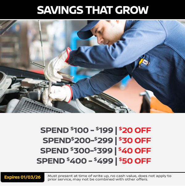 Savings that Grow | Spend and Save | Expires: 1/03/2026