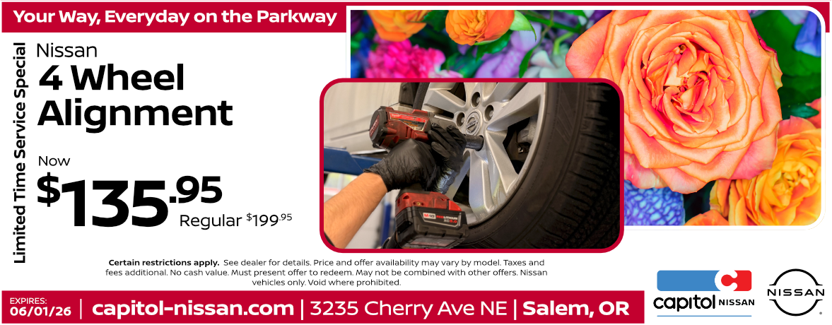 4 Wheel Alignment offer image
