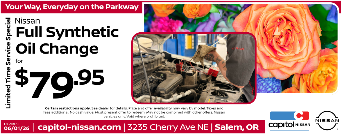 Synthetic Oil & Filter Change offer image