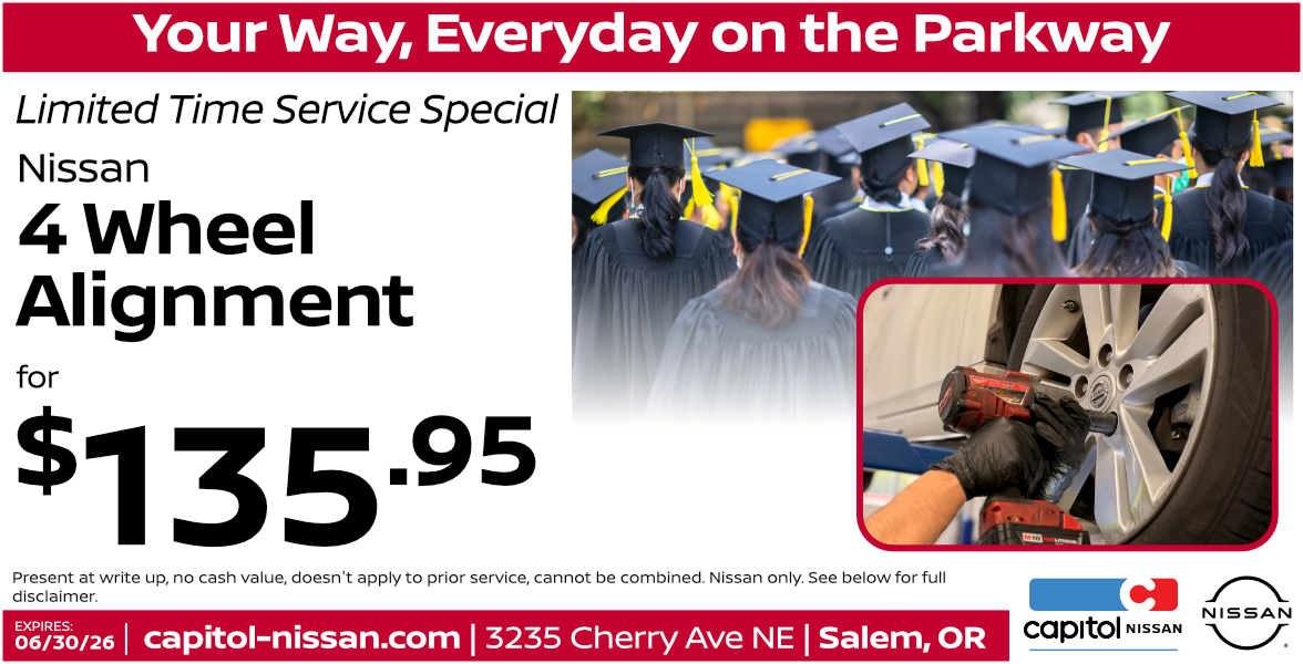 4 Wheel Alignment | Expires: 6/30/2026