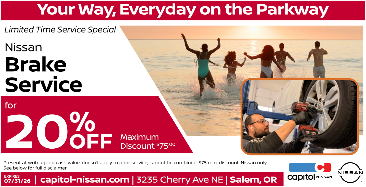 Brake Service Offer | Expires: 7/31/2026