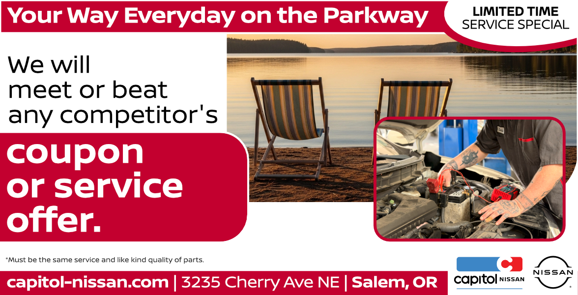 We will meet or beat any advertised competitor's coupon or service.