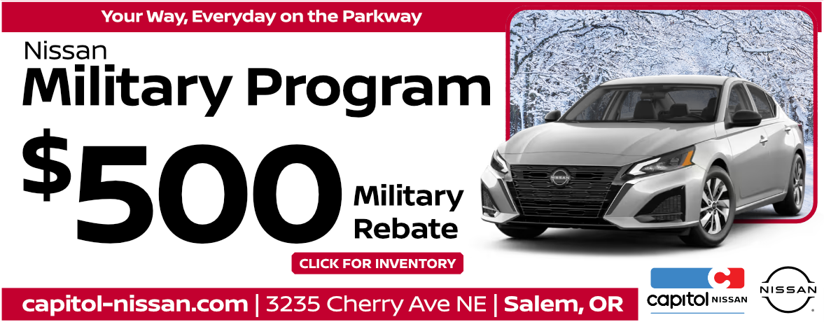 Military Program $500 Military Rebate