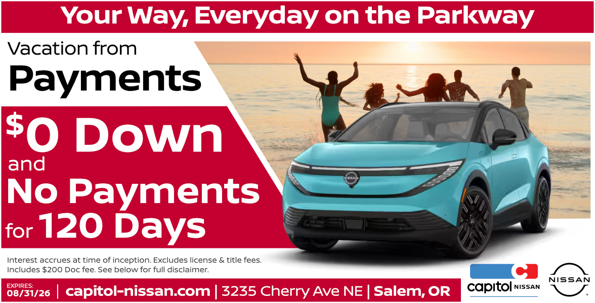 Take a Vacation from Payments $0 Down & No Payments for 120 Days