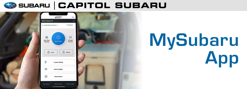Subaru MySubaru App Information