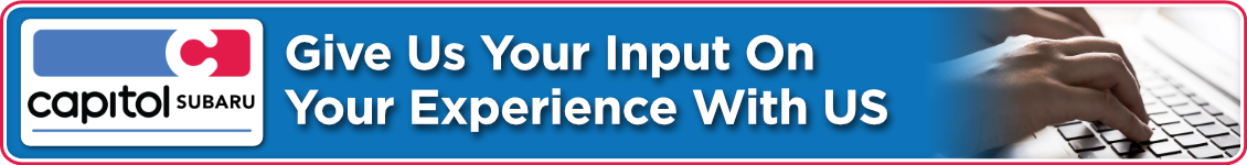 Leave us a review of your Capitol Subaru experience!