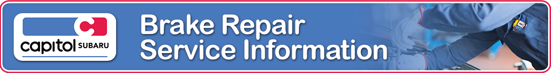 Subaru brake repair Service information page