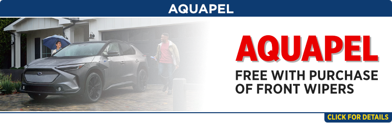 Aquapel Free with purchase of front wipers | Expires: 2/2/26
