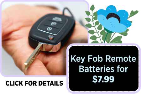 Key Fob Remote Batteries Special clickable image