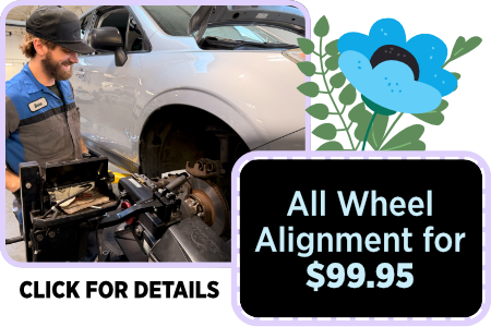 All Wheel Alignment Service | Click for details offer image