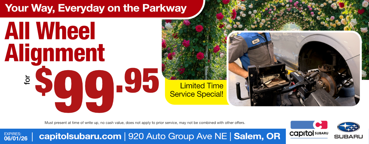 All Wheel Alignment Service | Click for details offer image