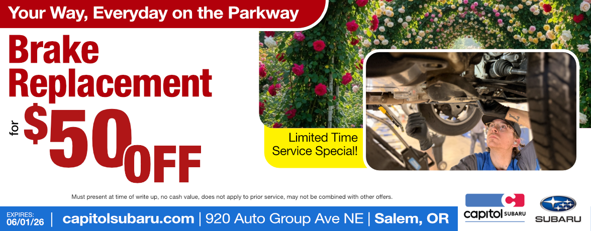 Brake Replacement Service | Click for details offer image