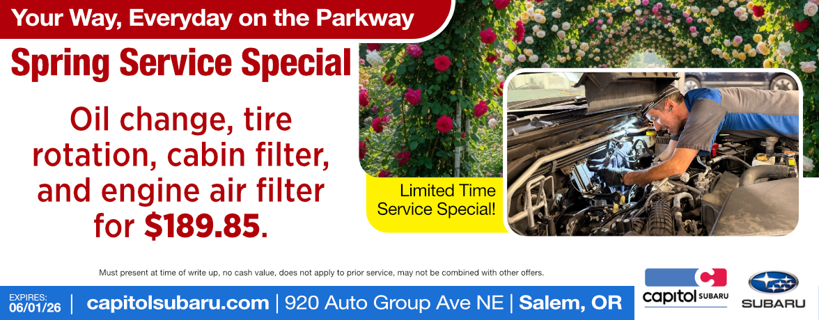Spring Service Special | Click for details offer image