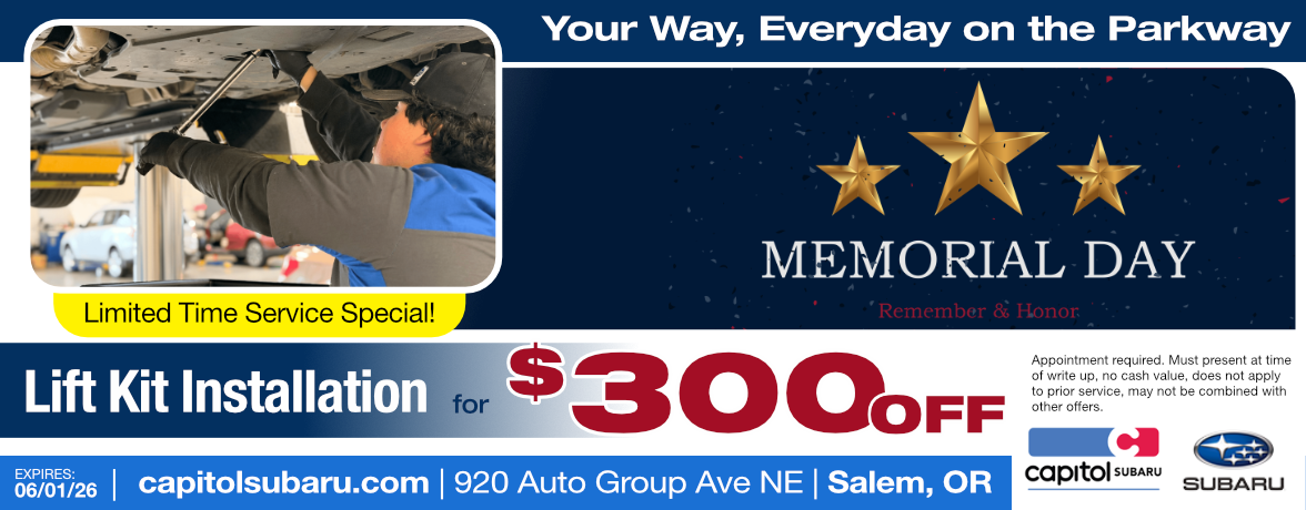 Lift Kit Installation | $300 off Installation | Click for details offer image