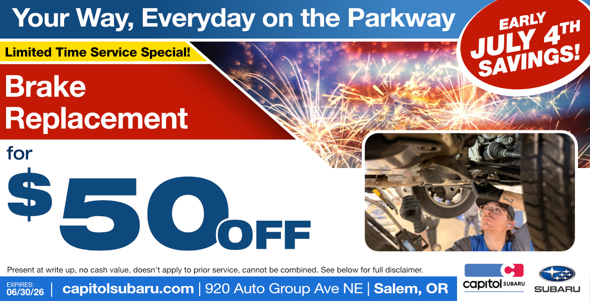 Brake Replacement | Expires: 6/30/26
