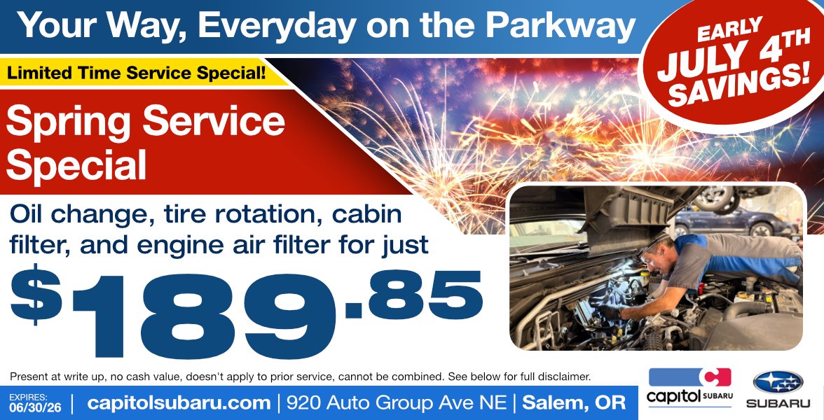 Spring Service Special | Expires: 6/30/26
