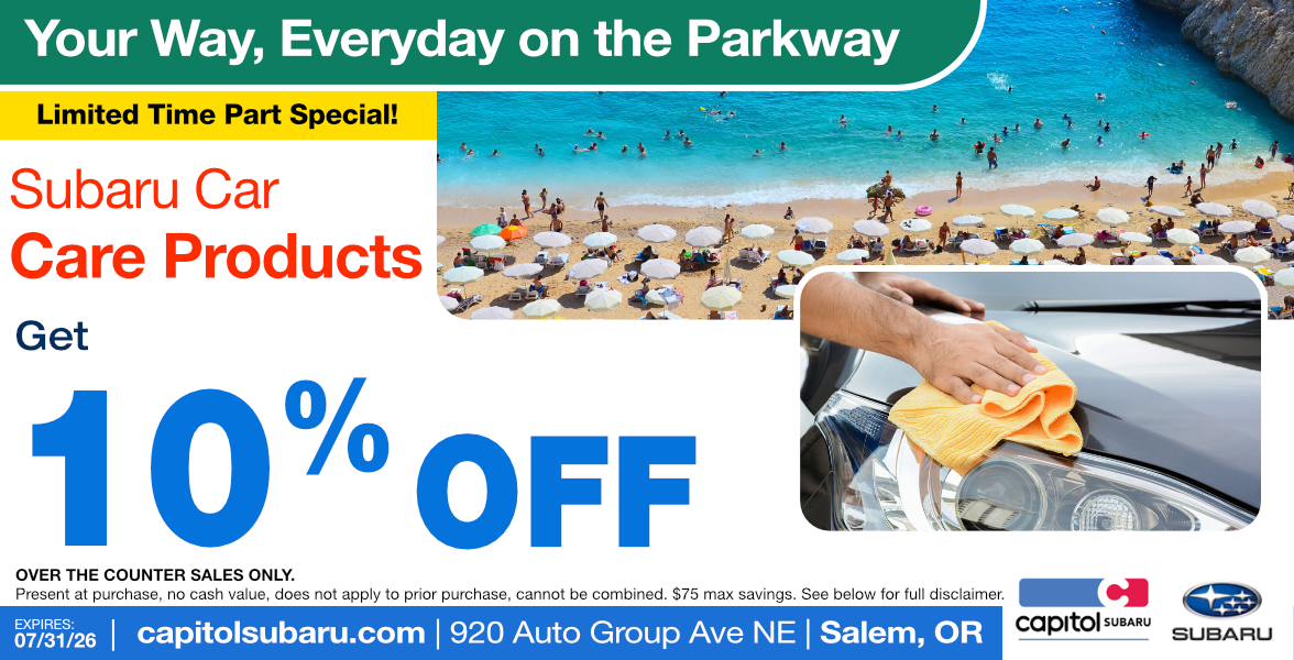 Car Care Products Parts Special | Expires: 7/31/2026