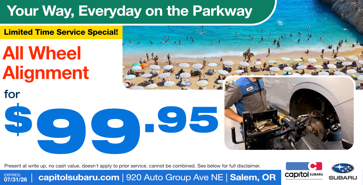 All Wheel Alignment Service Offer | Expires: 7/31/26