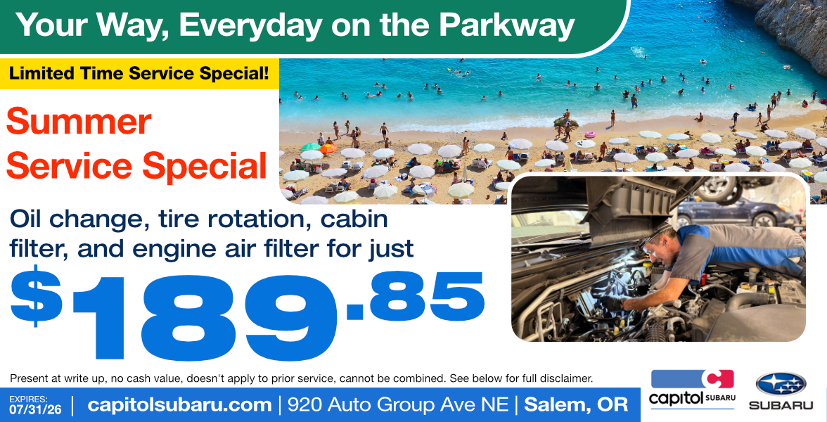 Spring Service Special | Expires: 7/31/26