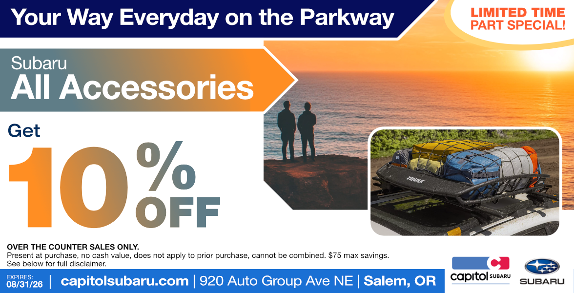 All Accessories Parts Special | Expires: 8/31/2026