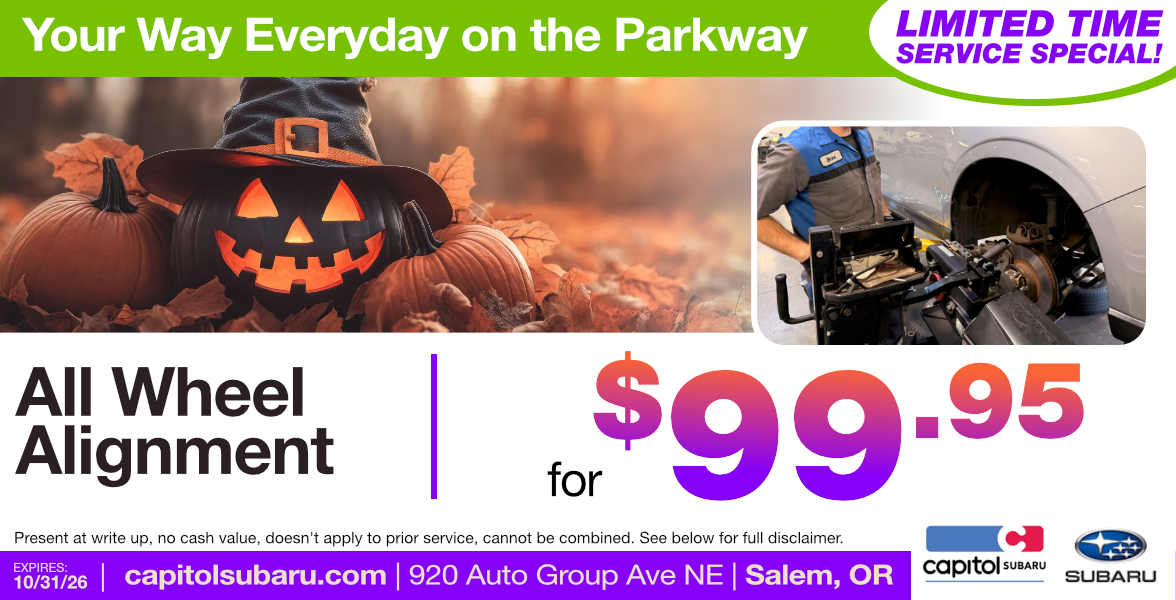 All Wheel Alignment Service Offer | Expires: 10/31/26