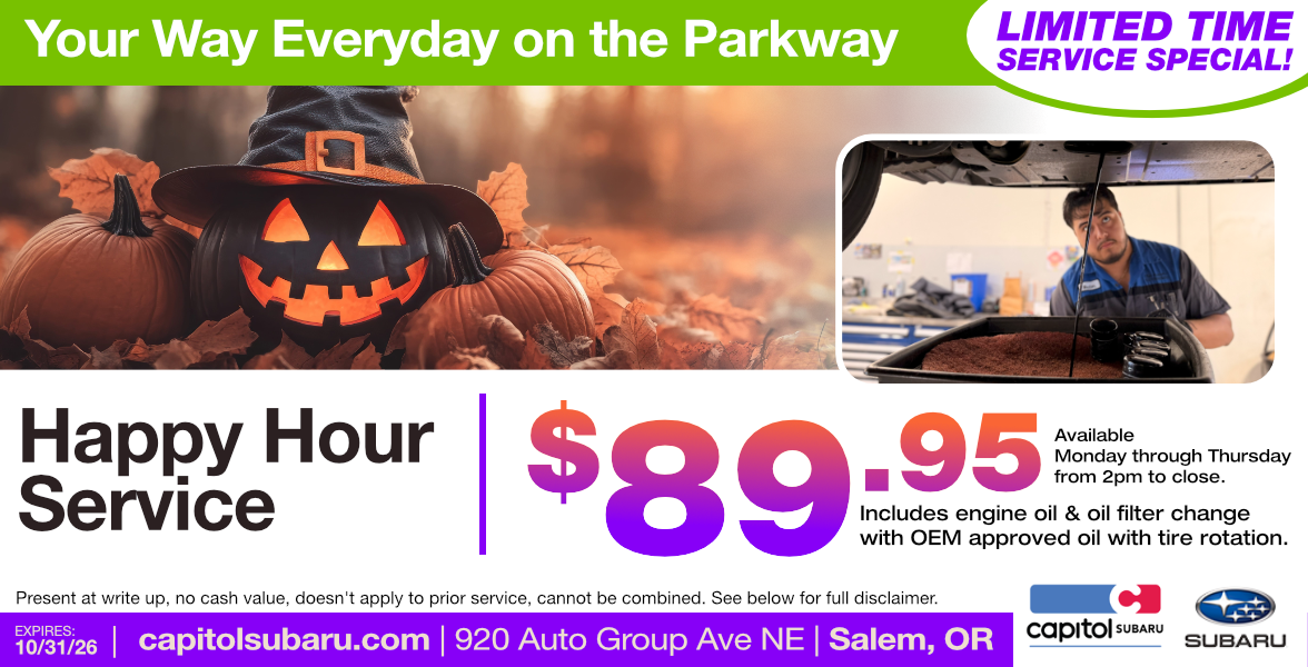 Happy Hour Service Offer | Expires: 10/31/26
