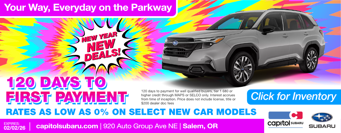 120 days to first payment | Rates As Low As 0% on Select New Car Models | Expires 2/02/26