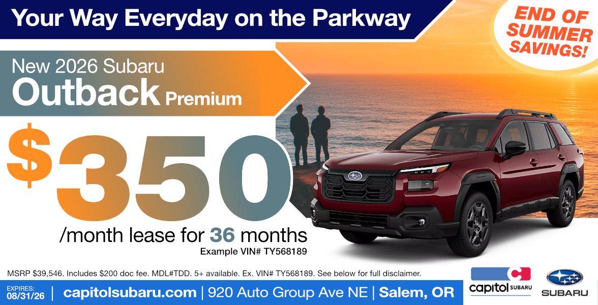 New 2026 Subaru Outback Premium special offers