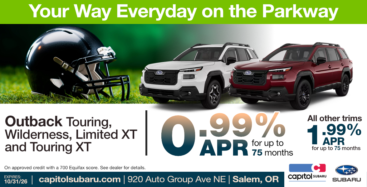 New Outback Touring, Wilderness, Limited XT and Touring XT Models special offer