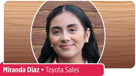 Miranda Diaz Fluent Spanish Sales Professional at Capitol Toyota in Salem, OR
