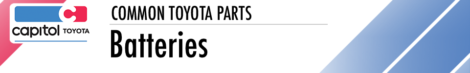 Toyota Batteries Parts Information