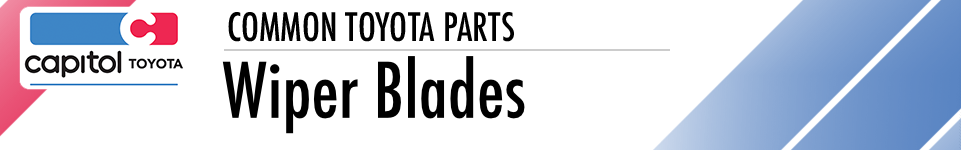 Toyota Wiper Blades Information