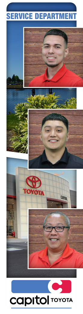 Capitol Toyota Service & Car Repair Department in Salem, Oregon