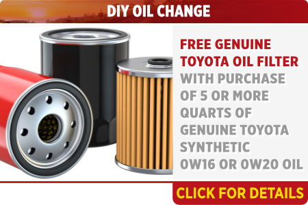 DIY Oil Change offer clickable image