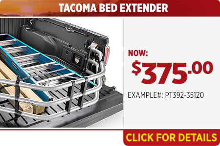 Tacoma Bed Extender offer clickable image