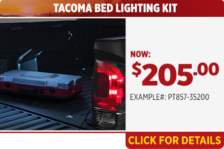 Tacoma Bed Lighting Kit offer clickable image