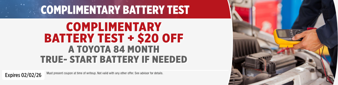 Complimentary Battery Test