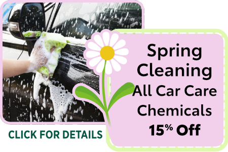 Spring Cleaning | All Car Care Chemicals 15% Off Special clickable image