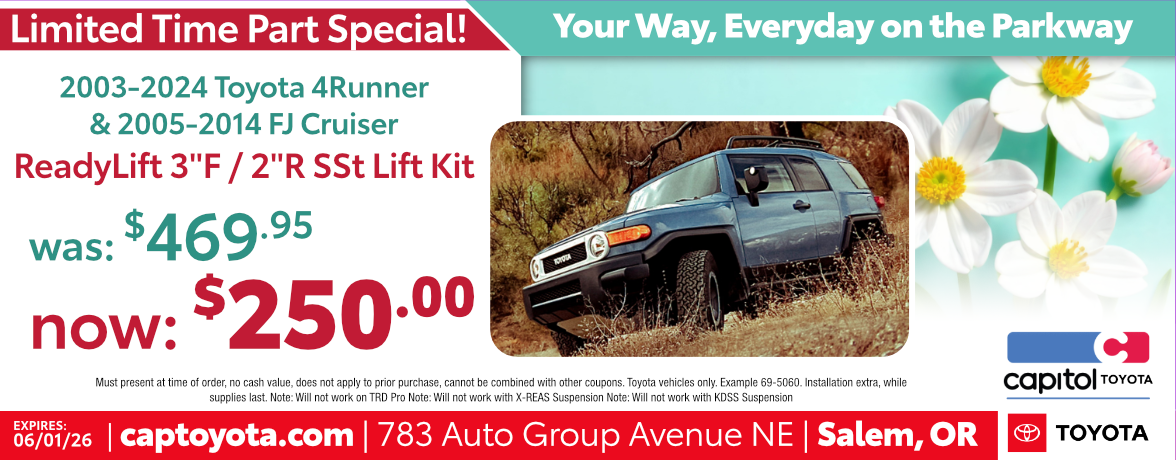 ReadyLIFT Lift Kit Special for 4Runner