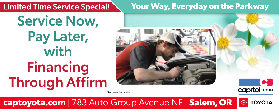 Service Now, Pay Later, with Financing Through Affirm
