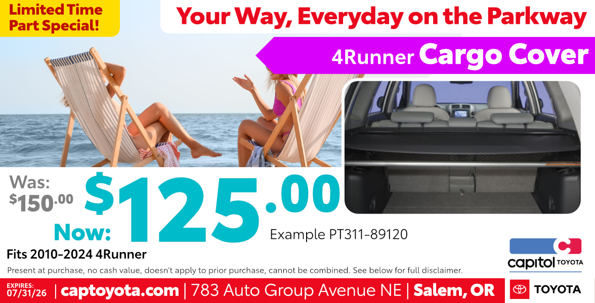 4Runner Cargo Cover Special
